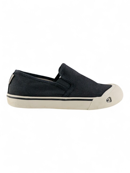 Keen Other - KEEN Men's Black Canvas Slip On Sneakers Reinforced Toe 8